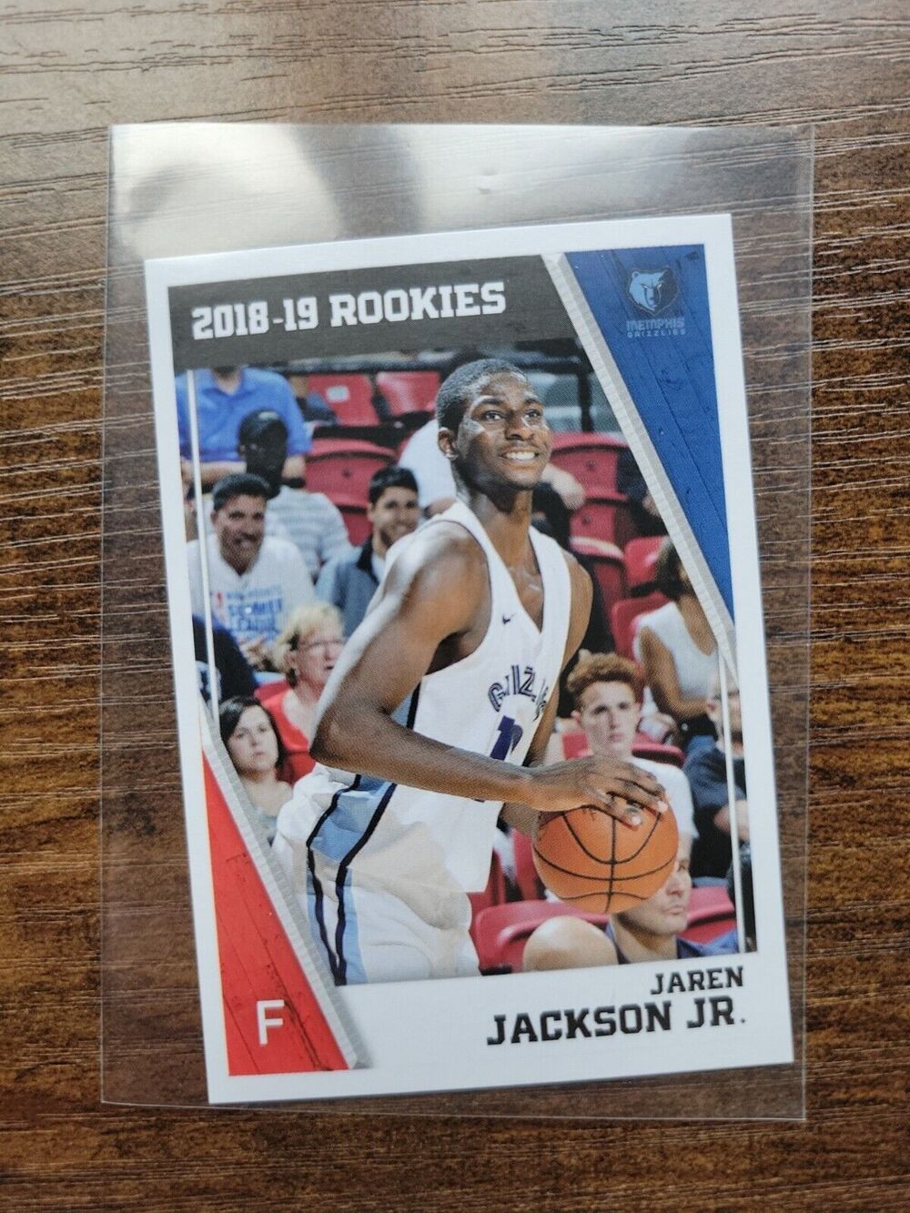 Jaren Jackson Jr. 2018-2019 Panini Sticker #429 - Rookie - Grizzlies -NBA- Italy